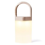 Bezprzewodowa lampa stołowa Horizon LED, złota - Lexon