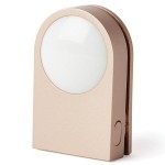 Klips LED Lucie, złoty - Lexon