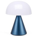 Lampa grzybek Mina 17 bezprzewodowa, niebieska - Lexon