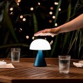 Lampa grzybek Mina 17 bezprzewodowa, niebieska - Lexon