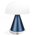 Lampa grzybek Mina 17 bezprzewodowa, niebieska - Lexon