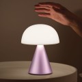 Lampa grzybek Mina 17 bezprzewodowa, różowa - Lexon
