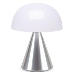 Lampa grzybek Mina Led 17 bezprzewodowa, aluminium - Lexon