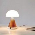 Lampa z głośnikiem bluetooth Mina Audio Led, bezprzewodowa, gold złota - Lexon