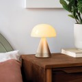 Lampa z głośnikiem bluetooth Mina Audio Led, bezprzewodowa, gold złota - Lexon