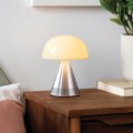 Lampa z głośnikiem bluetooth Mina Audio Led, bezprzewodowa, aluminium - Lexon
