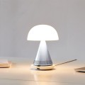 Lampa z głośnikiem bluetooth Mina Audio Led, bezprzewodowa, aluminium - Lexon