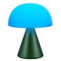 Mała lampka stołowa Mina Led 11 bezprzewodowa, zielona - Lexon