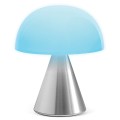 Mała lampka stołowa Mina Led 11 bezprzewodowa, aluminium - Lexon