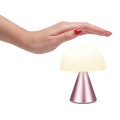 Mała lampka stołowa Mina Led 11 bezprzewodowa, różowa - Lexon