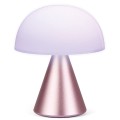 Mała lampka stołowa Mina Led 11 bezprzewodowa, różowa - Lexon
