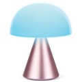 Mała lampka stołowa Mina Led 11 bezprzewodowa, różowa - Lexon