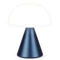 Mała lampka stołowa Mina Led 11 bezprzewodowa, niebieska - Lexon