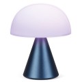 Mała lampka stołowa Mina Led 11 bezprzewodowa, niebieska - Lexon