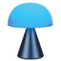 Mała lampka stołowa Mina Led 11 bezprzewodowa, niebieska - Lexon