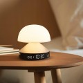 Budzik z lampką Mina Sunrise, różowy – Lexon