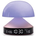 Budzik z lampką Mina Sunrise, różowy – Lexon