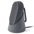 Głośnik bluetooth, wodoodporny, przenośny, Mino T, szary - Lexon