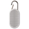 Głośnik bluetooth, wodoodporny, przenośny, Mino T, biały mat - Lexon