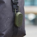 Głośnik bluetooth, wodoodporny, przenośny, Mino T, zielony khaki - Lexon