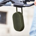 Głośnik bluetooth, wodoodporny, przenośny, Mino T, zielony khaki - Lexon