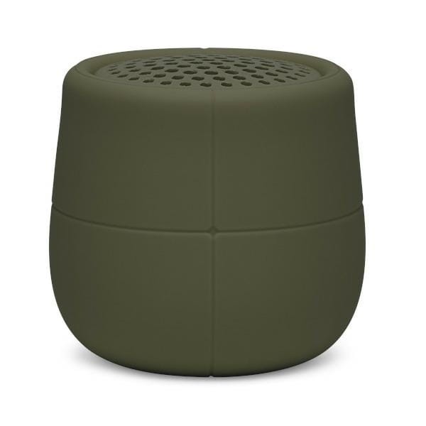 Głośnik wodoodporny bluetooth Mino X, zielony khaki - Lexon