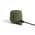 Głośnik wodoodporny bluetooth Mino X, zielony khaki - Lexon