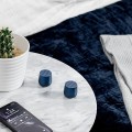 Głośnik bluetooth mały Mino+ Alu, niebieski - Lexon