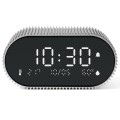 Budzik z termometrem Ray Clock, aluminiowy - Lexon