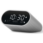Budzik z termometrem Ray Clock, aluminiowy - Lexon