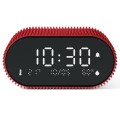 Budzik z termometrem Ray Clock, czerwony - Lexon