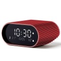 Budzik z termometrem Ray Clock, czerwony - Lexon