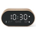 Budzik z termometrem Ray Clock, złoty - Lexon
