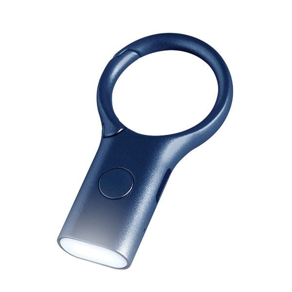 Brelok z latarką Nomaday, niebieski - Lexon