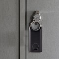 Kłódka na odcisk palca Nomaday, czarna - Lexon
