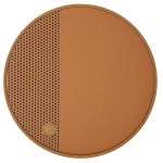 Ładowarka indukcyjna z głośnikiem Oslo Energy+ bluetooth, brązowa - Lexon