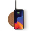 Ładowarka indukcyjna z głośnikiem Oslo Energy+ bluetooth, brązowa - Lexon