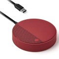 Ładowarka indukcyjna z głośnikiem Oslo Energy+ bluetooth, czerwona - Lexon