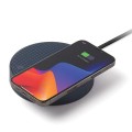 Ładowarka indukcyjna z głośnikiem Oslo Energy+ bluetooth, niebieska - Lexon