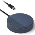 Ładowarka indukcyjna z głośnikiem Oslo Energy+ bluetooth, niebieska - Lexon