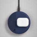 Ładowarka indukcyjna z głośnikiem Oslo Energy+ bluetooth, niebieska - Lexon