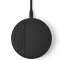 Ładowarka indukcyjna z głośnikiem Oslo Energy+ bluetooth, czarna - Lexon