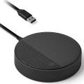 Ładowarka indukcyjna z głośnikiem Oslo Energy+ bluetooth, czarna - Lexon