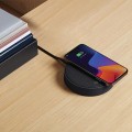 Ładowarka indukcyjna z głośnikiem Oslo Energy+ bluetooth, czarna - Lexon