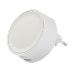 Ładowarka sieciowa USB C, USB A, Poweron 30W, biała - Lexon