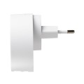 Ładowarka sieciowa USB C, USB A, Poweron 30W, biała - Lexon