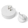 Ładowarka sieciowa USB C, USB A, Poweron 30W, biała - Lexon