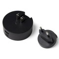 Ładowarka sieciowa USB C, USB A, Poweron 30W, czarna - Lexon