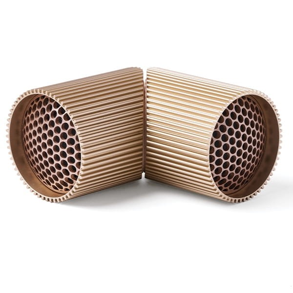 Głośniki bluetooth Ray Speaker zestaw, złote - Lexon