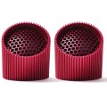 Głośniki bluetooth Ray Speaker zestaw, czerwone - Lexon